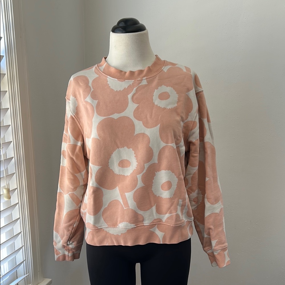 Marimekko Floral Pink Sweatshirt